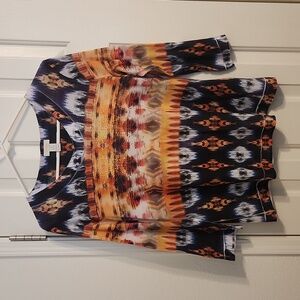 Chico's Multicolor Sequence Top